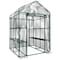 Hastings Home Walk-In Greenhouse, See Through for Observation, Roll Up Door 8 Shelves Plants 437560JRG - alternate 1